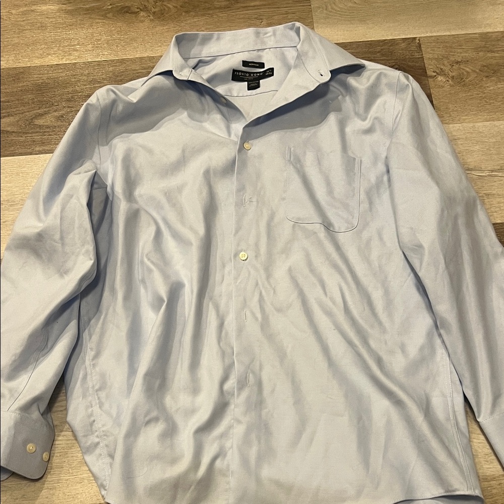 Pronto Uomo Sky Blue Dress Shirt